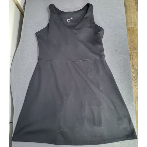 GAP Dresses & Skirts - GapFit Womens SZ M Active Sleeveless Tank Dress Built In Shorts Tennis Fitness